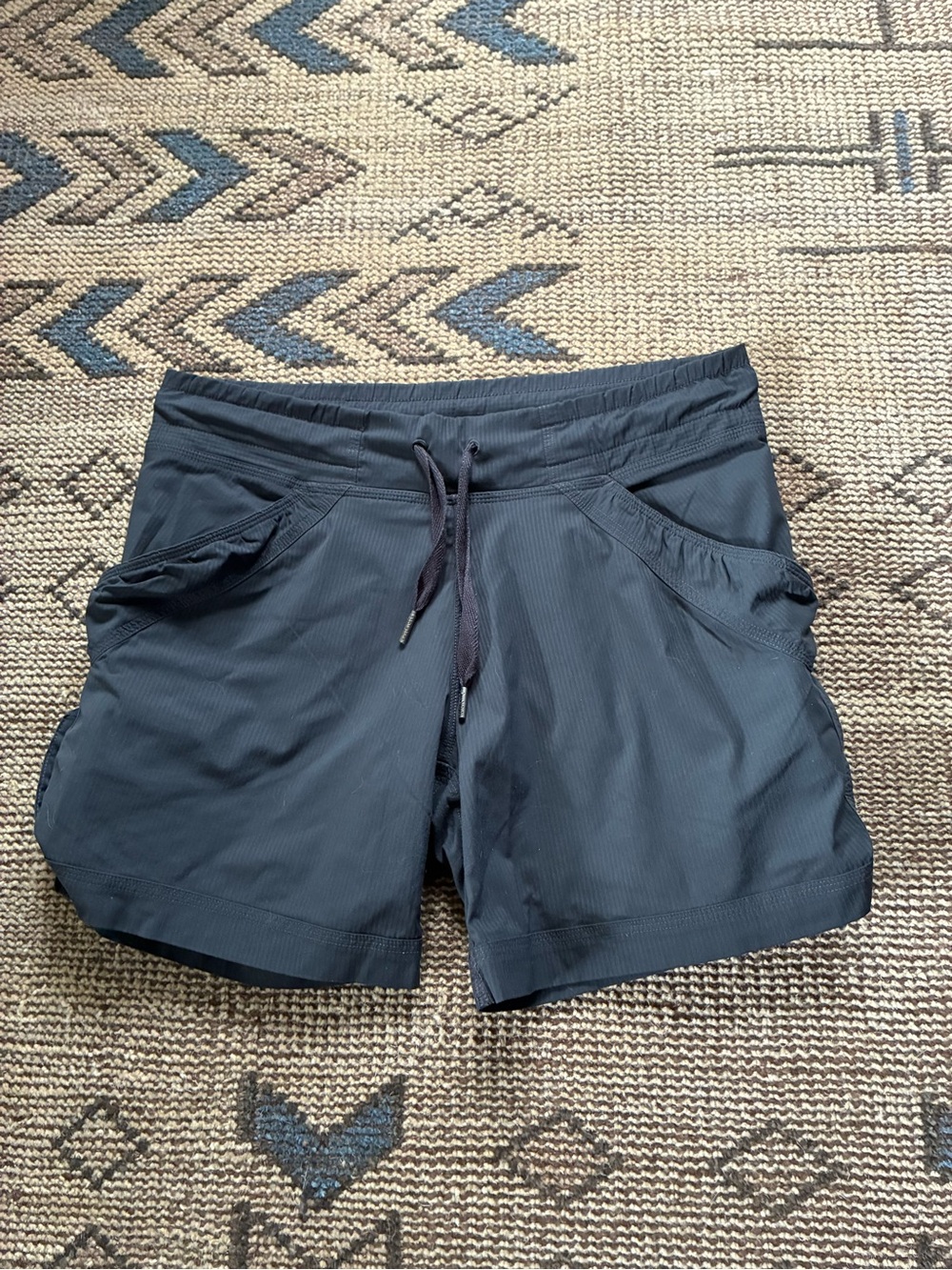 lululemon athletica Women's Navy Drawstring Athletic Shorts